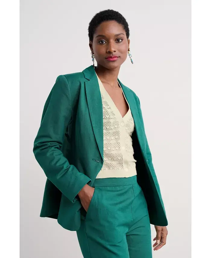 Женский блейзер Erica Seasalt Cornwall, зеленый
Женский блейзер Erica Seasalt Cornwall, зеленый