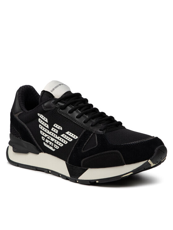 Кроссовки Emporio Armani, черный 
Кроссовки Emporio Armani, черный