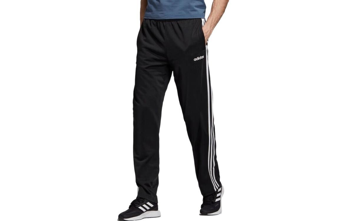 Adidas Мужские трикотажные спортивные штаны, Черный
Adidas Мужские трикотажные спортивные штаны, Черный