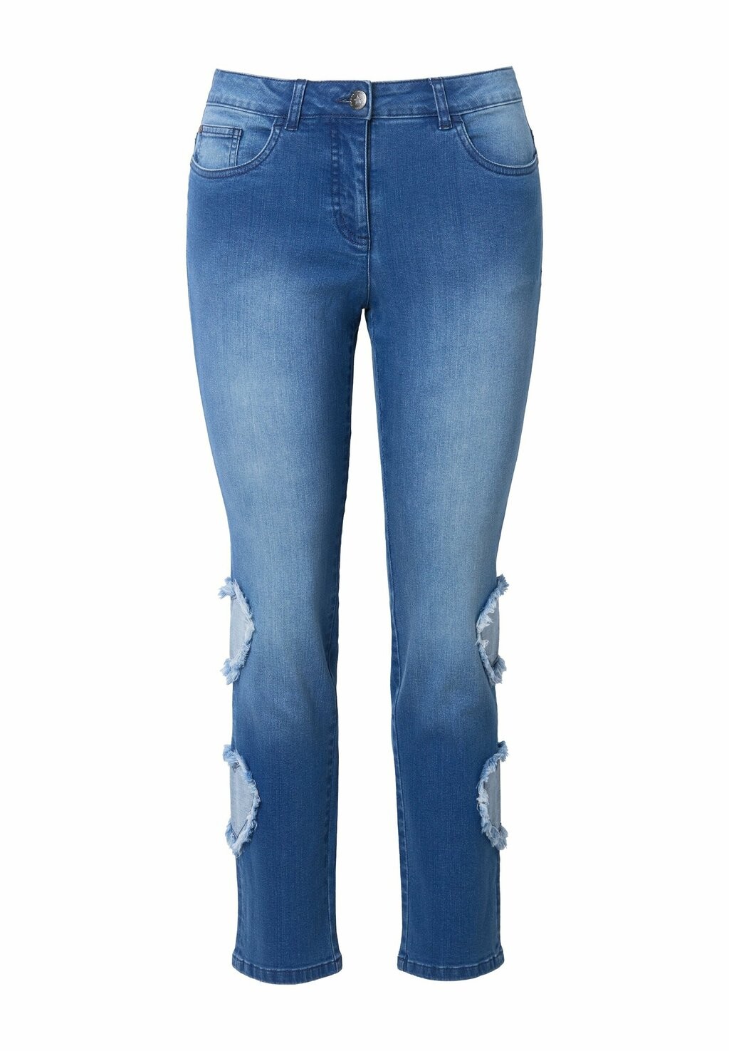 Джинсы облегающего кроя Angel of Style, сине-серый
Джинсы облегающего кроя Angel of Style, сине-серый