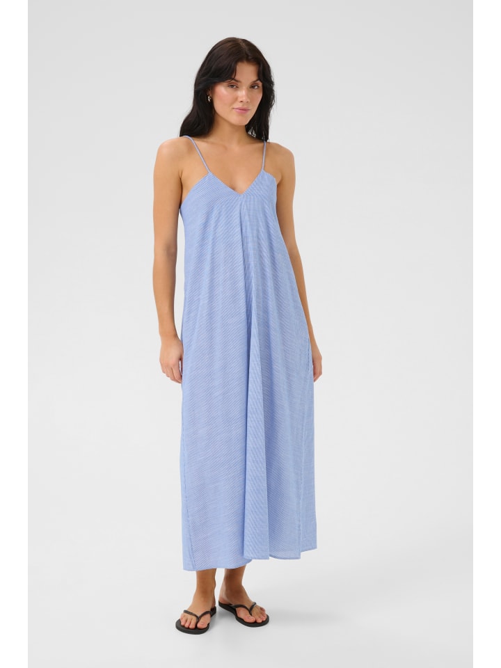 My Essential Wardrobe Платье А-силуэта от SkyeMW в полоску цвета делфтской синей ткани
My Essential Wardrobe Платье А-силуэта от SkyeMW в полоску цвета делфтской синей ткани