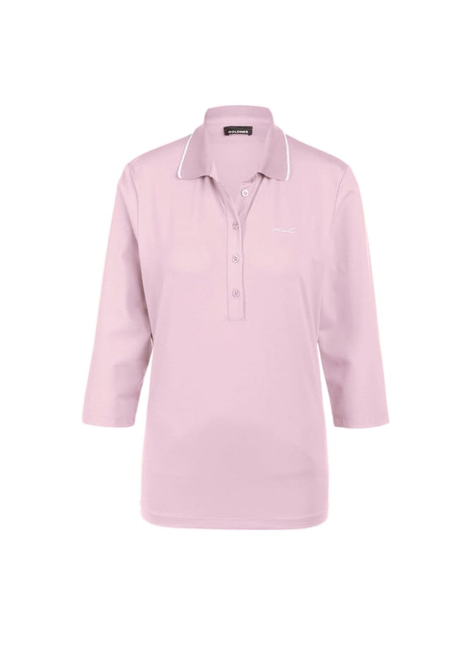 Короткий размер: удобная рубашка-поло из высококачественного микромодала. Goldner, розовый
Короткий размер: удобная рубашка-поло из высококачественного микромодала. Goldner, розовый