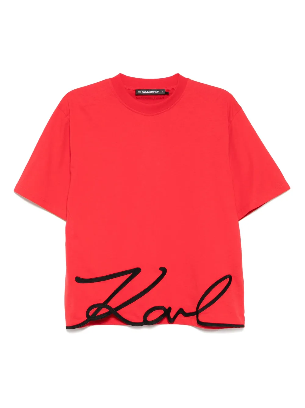 Футболка Karl Signature KARL LAGERFELD, красный
Футболка Karl Signature KARL LAGERFELD, красный