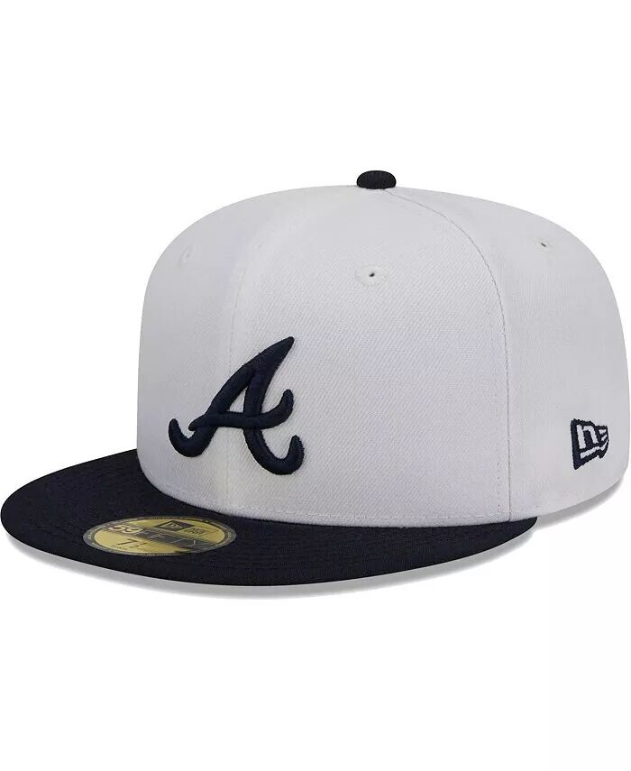 Мужская белая, темно-синяя приталенная шляпа Atlanta Braves Optic 59FIFTY New Era
Мужская белая, темно-синяя приталенная шляпа Atlanta Braves Optic 59FIFTY New Era