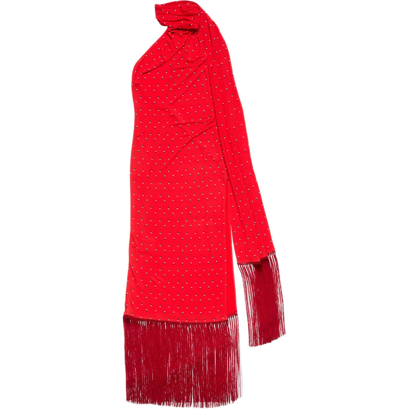 Платье с бахромой Acne Studios, красный
Платье с бахромой Acne Studios, красный