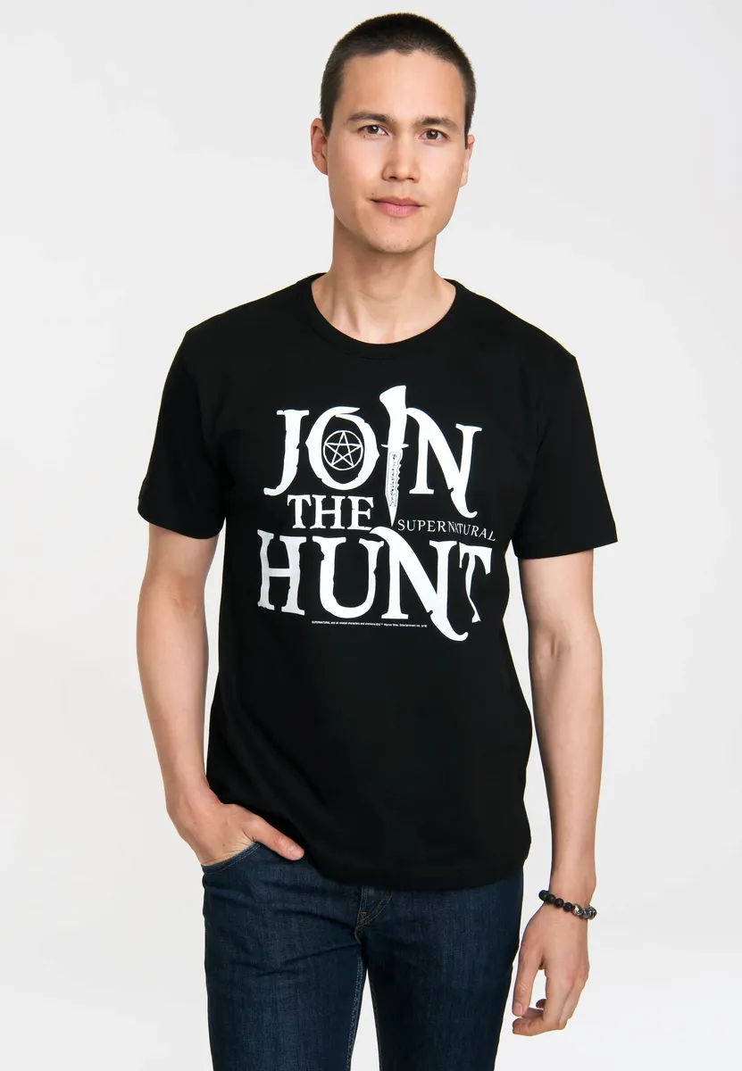 Футболка Logoshirt "Supernatural - Join The Hunt" с принтом "Сверхъестественное", черный
Футболка Logoshirt "Supernatural - Join The Hunt" с принтом "Сверхъестественное", черный