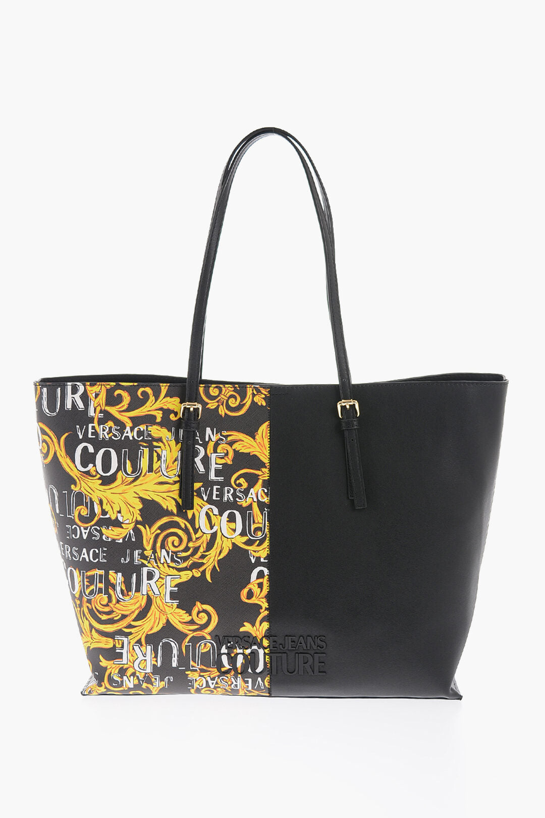 Сумка-тоут с вырезом из искусственной кожи Versace Jeans Couture Baroque Printed Rock Cut, черный
Сумка-тоут с вырезом из искусственной кожи Versace Jeans Couture Baroque Printed Rock Cut, черный