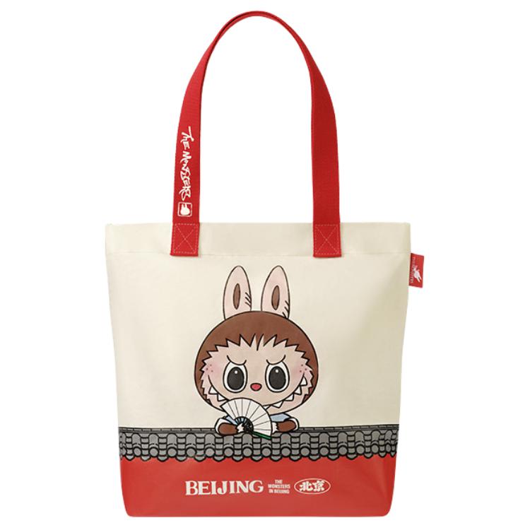 POP MART Полиэтиленовая сумка-шоппер, White & Red
POP MART Полиэтиленовая сумка-шоппер, White & Red