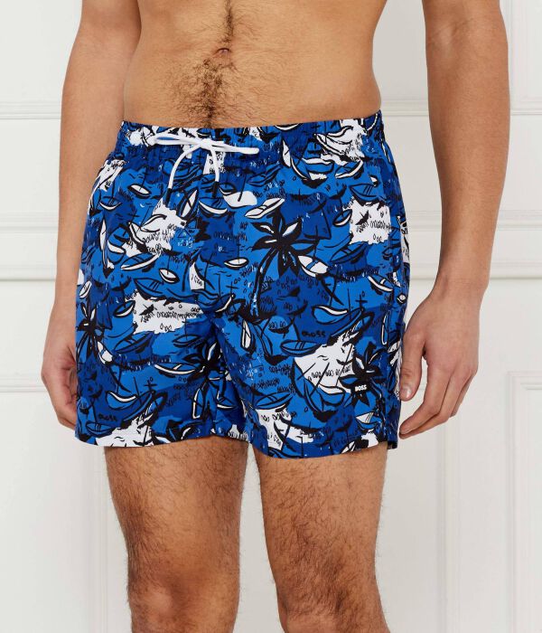 Шорты для плавания Willow Regular fit Boss, индиго 
Шорты для плавания Willow Regular fit Boss, индиго