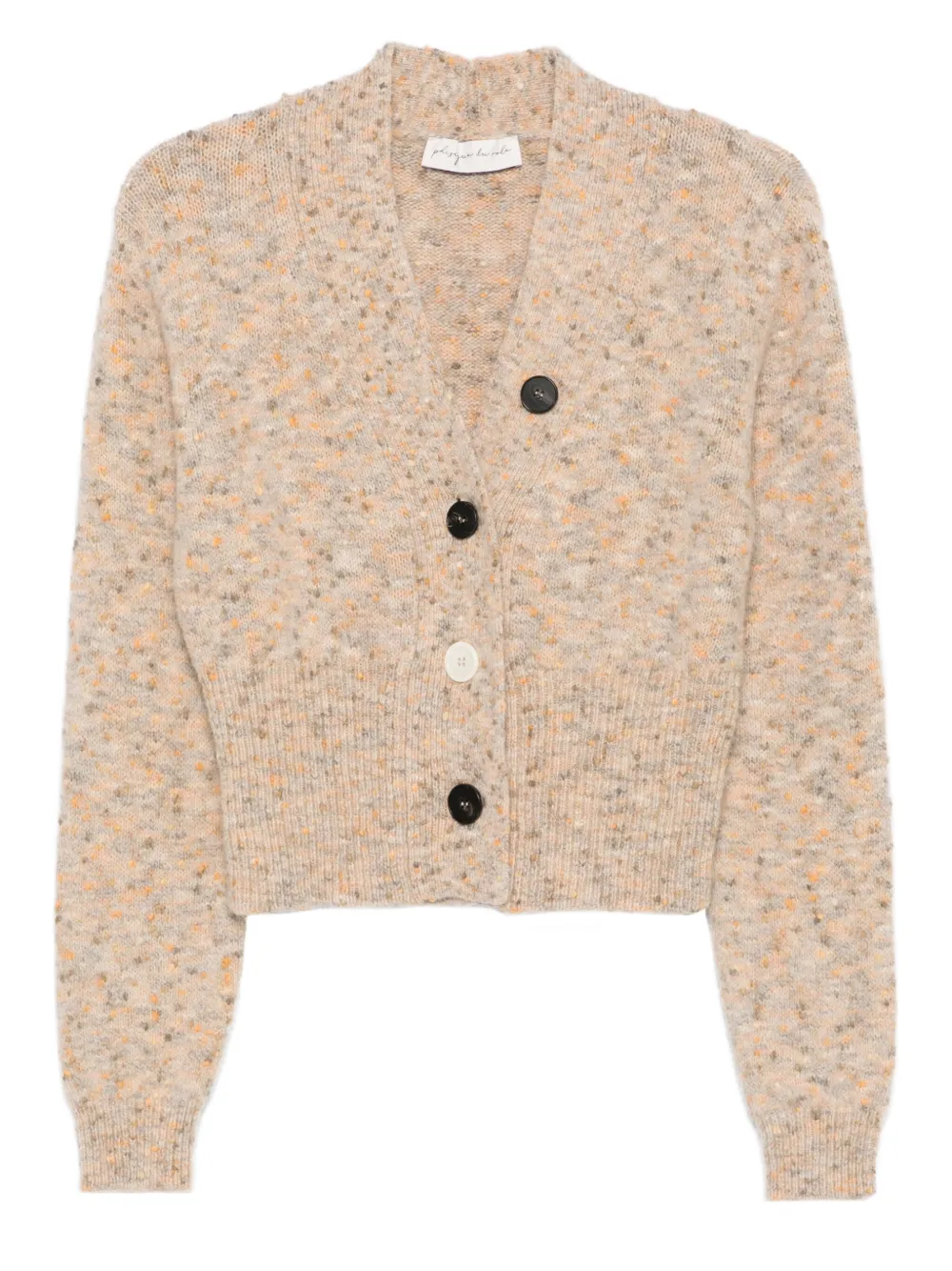 Кардиган в мелкую точку Phisique Du Role, нейтральный
Кардиган в мелкую точку Phisique Du Role, нейтральный