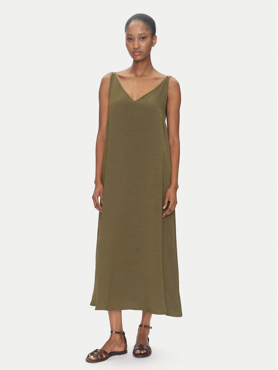 Летнее платье стандартный крой TD0758 Vicolo, хаки
Летнее платье стандартный крой TD0758 Vicolo, хаки