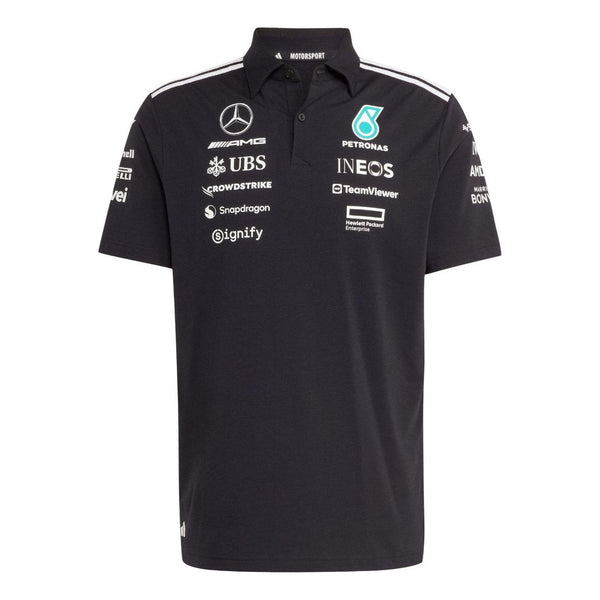 Рубашка-поло mercedes amg petronas formula one team polo shirt Adidas, черный
Рубашка-поло mercedes amg petronas formula one team polo shirt Adidas, черный