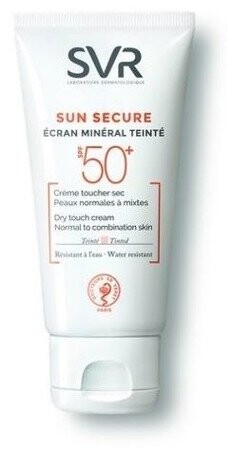 SVR Sun Secure Ecran Mineral Teinte, тонирующий крем для лица SPF50+, для нормальной и комбинированной кожи, 60 г Filorga
SVR Sun Secure Ecran Mineral Teinte, тонирующий крем для лица SPF50+, для нормальной и комбинированной кожи, 60 г Filorga