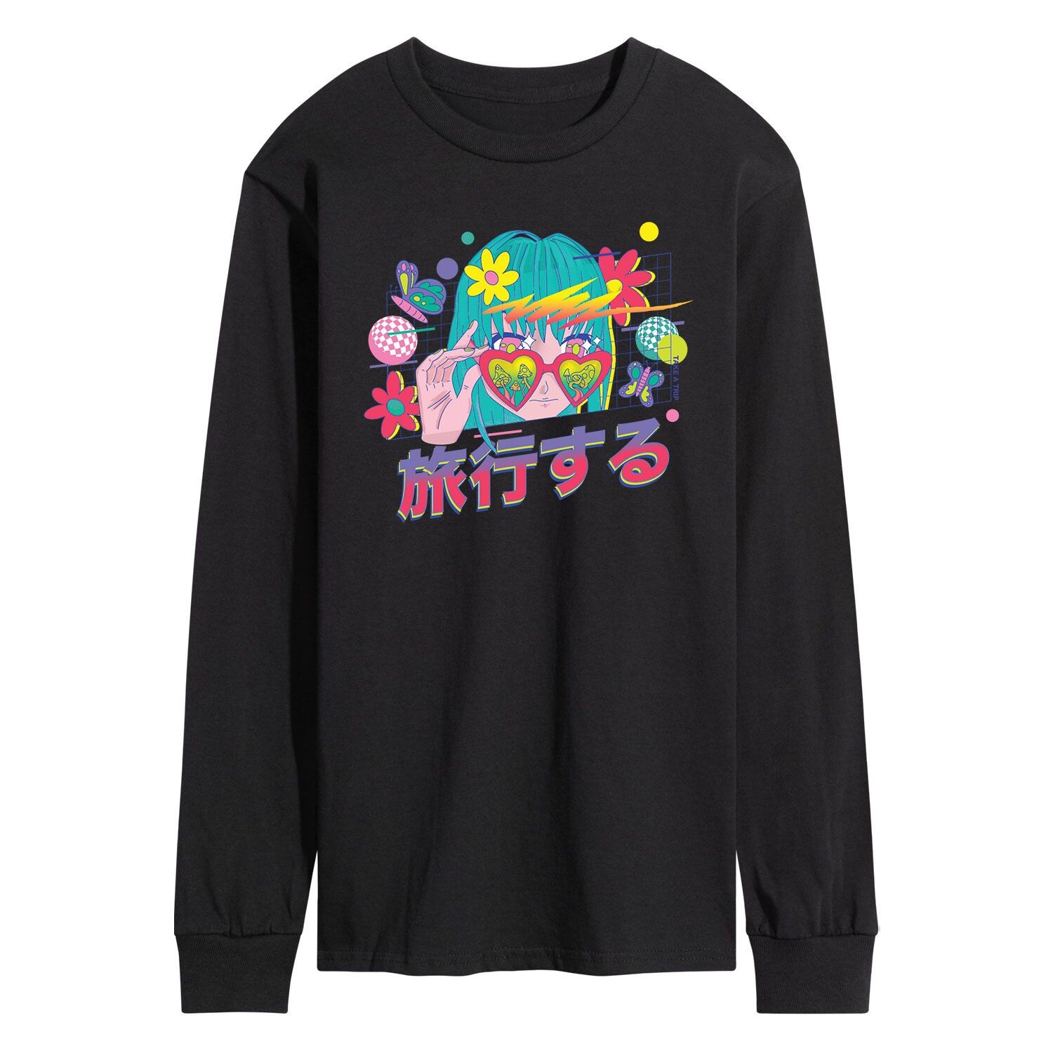 Мужская футболка с длинными рукавами в стиле аниме Take A Trip Licensed Character
Мужская футболка с длинными рукавами в стиле аниме Take A Trip Licensed Character