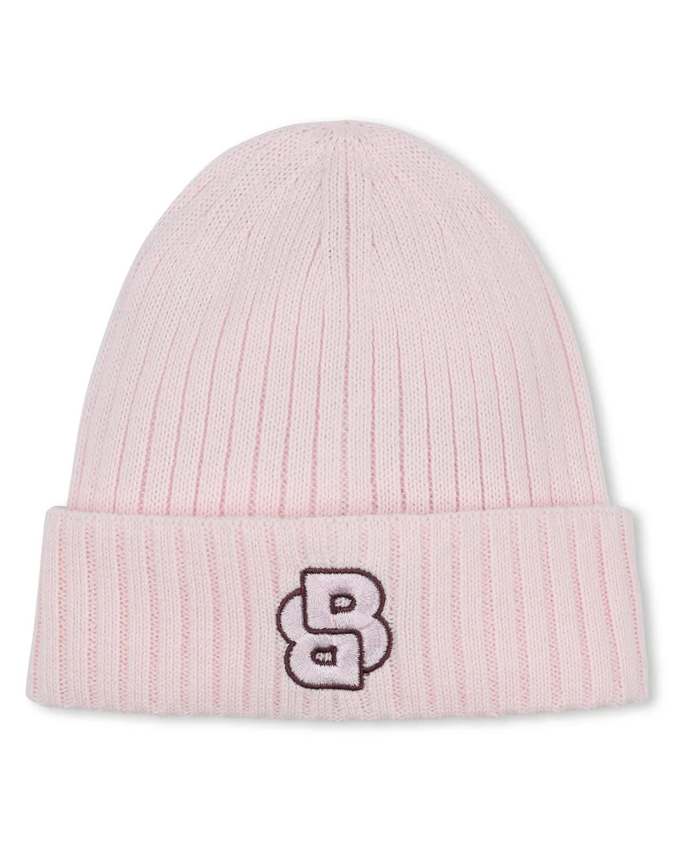 Розовая детская шапочка для девочки из хлопка BOSS Kidswear
Розовая детская шапочка для девочки из хлопка BOSS Kidswear