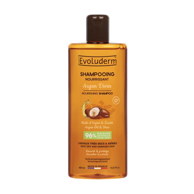 Шампунь для волос Argan Divine Evoluderm, 400 мл
Шампунь для волос Argan Divine Evoluderm, 400 мл