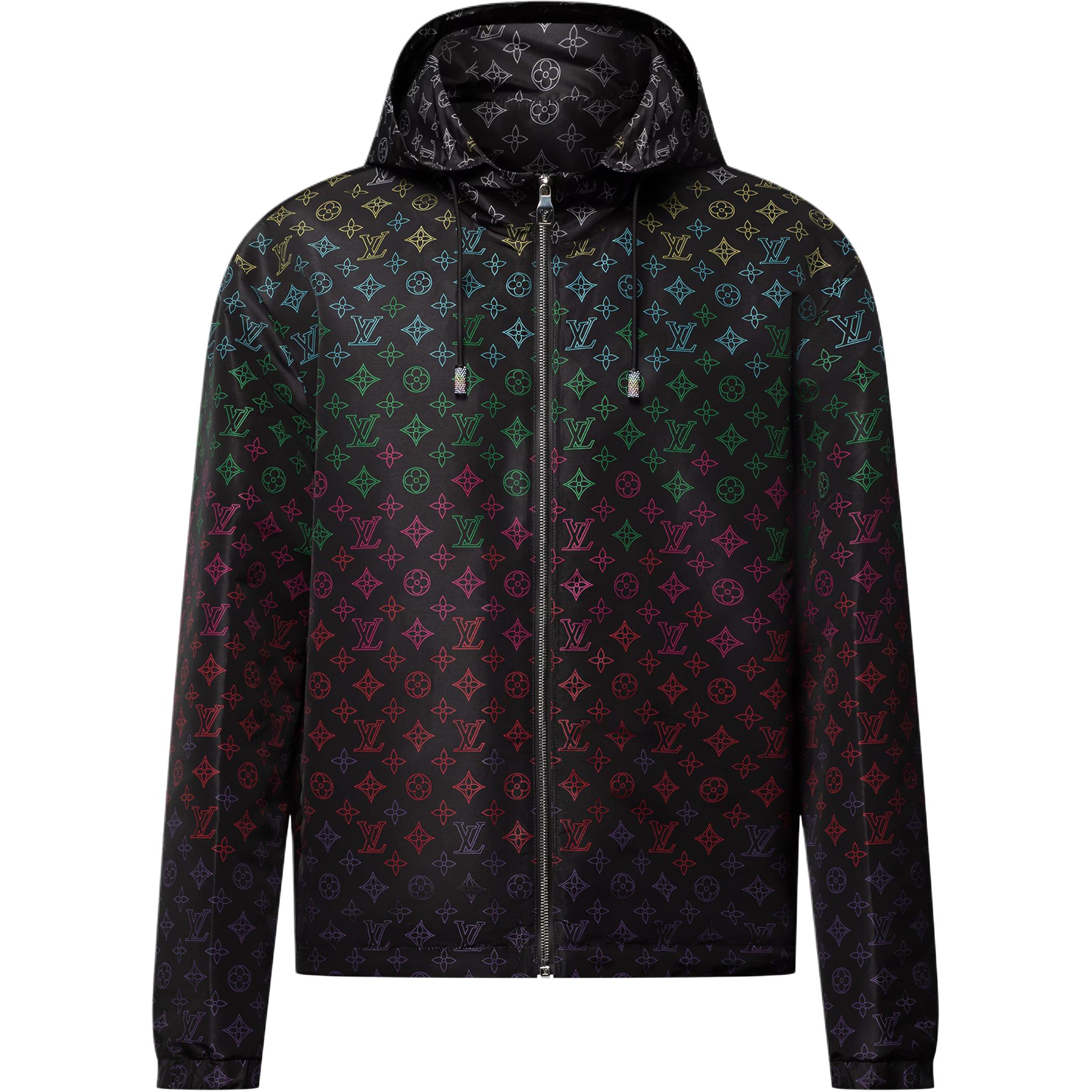 LOUIS VUITTON Монограмма Цветы Градиент Принт Ветровка, Black
LOUIS VUITTON Монограмма Цветы Градиент Принт Ветровка, Black