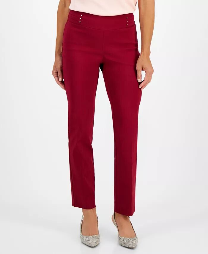 Прямые брюки Petite с заклепками, шорты Petite и Petite JM Collection, красный
Прямые брюки Petite с заклепками, шорты Petite и Petite JM Collection, красный