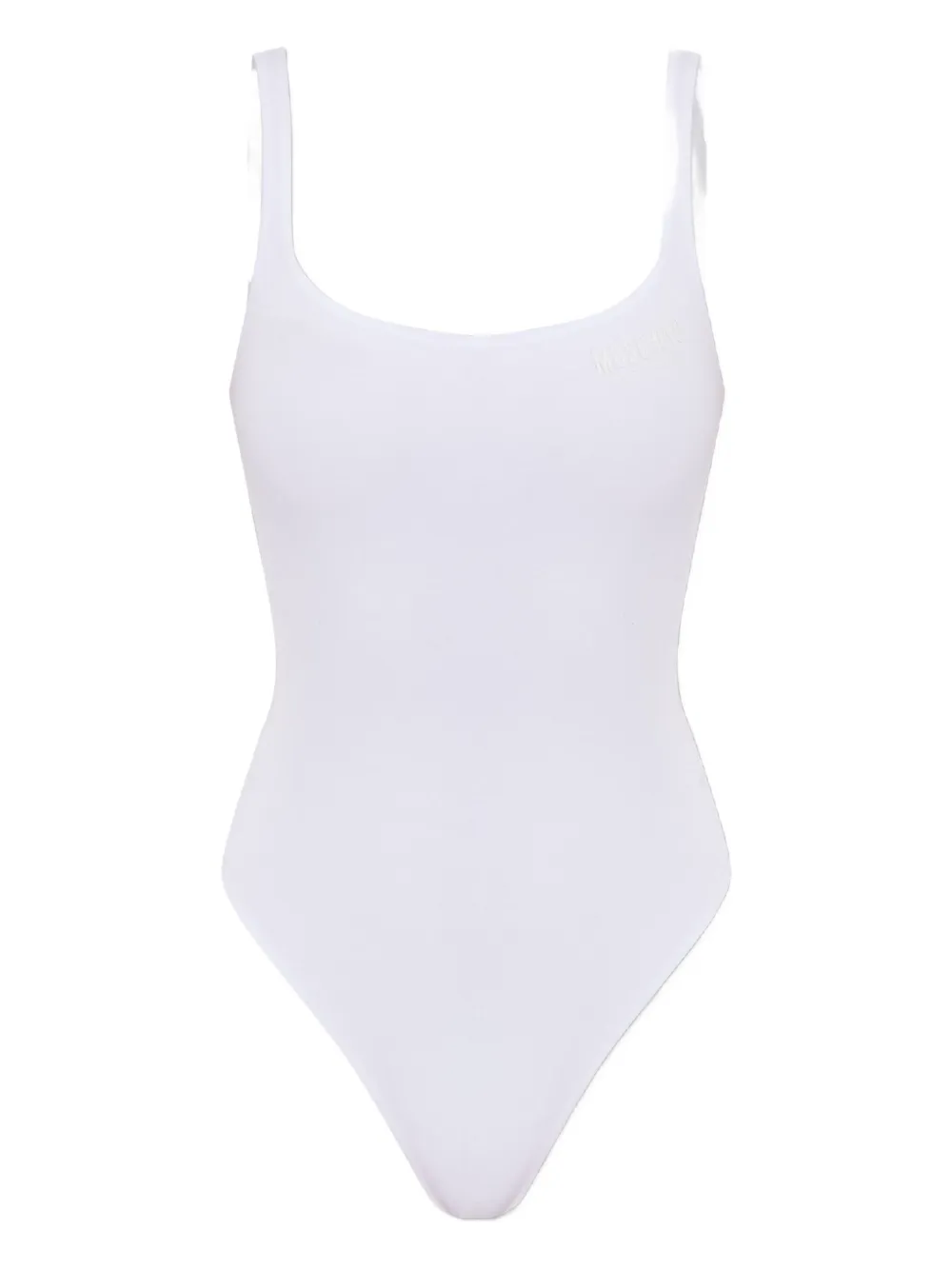 Боди с квадратным вырезом Moschino, белый
Боди с квадратным вырезом Moschino, белый