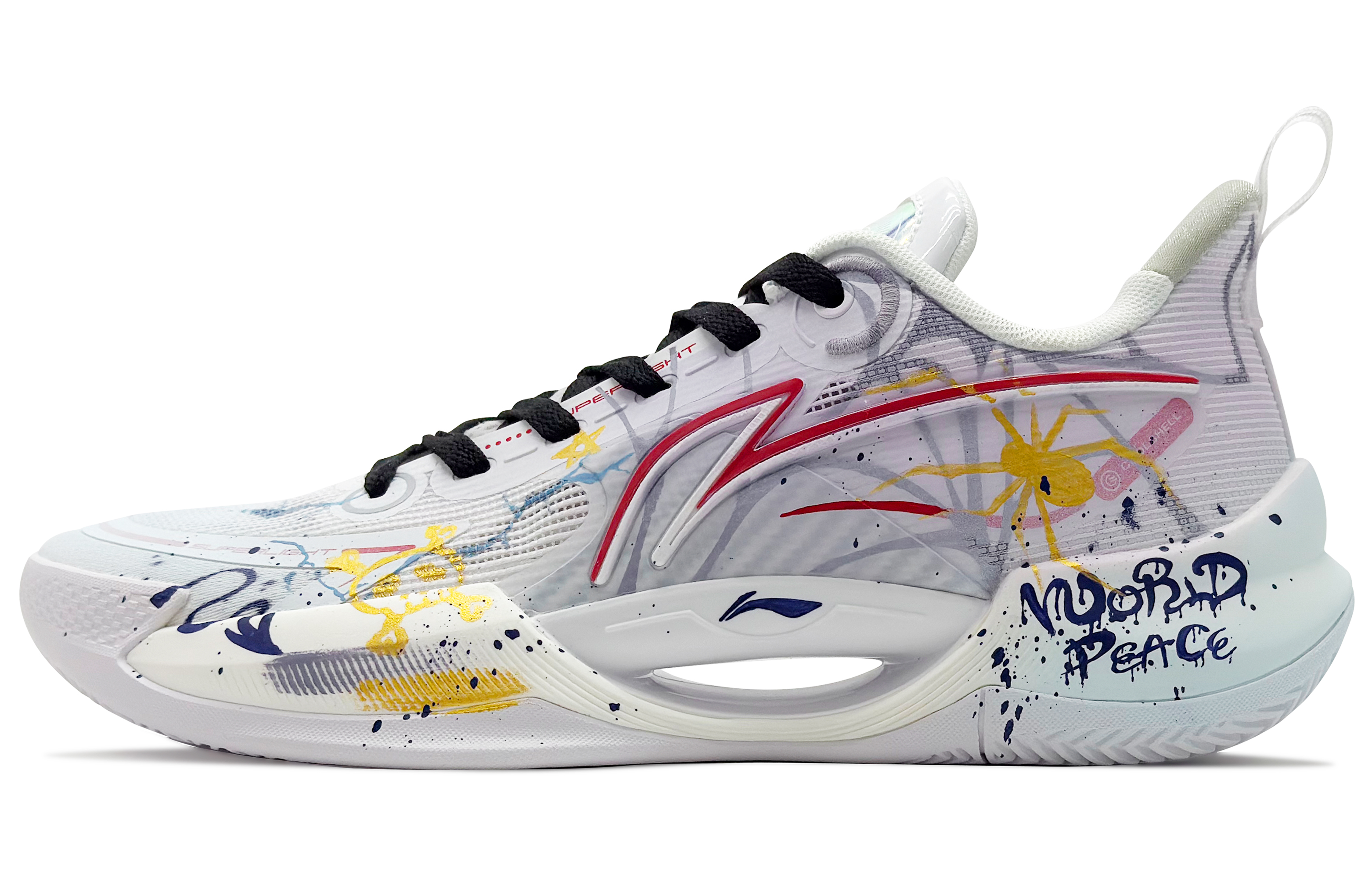 LINING Баскетбольные кроссовки Super Light V2 мужские, низкие, белые/фиолетовые/синие
LINING Баскетбольные кроссовки Super Light V2 мужские, низкие, белые/фиолетовые/синие