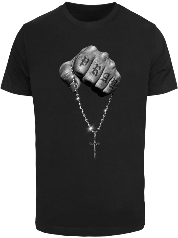 Футболка Faith Meets Strength черного цвета Mister Tee
Футболка Faith Meets Strength черного цвета Mister Tee