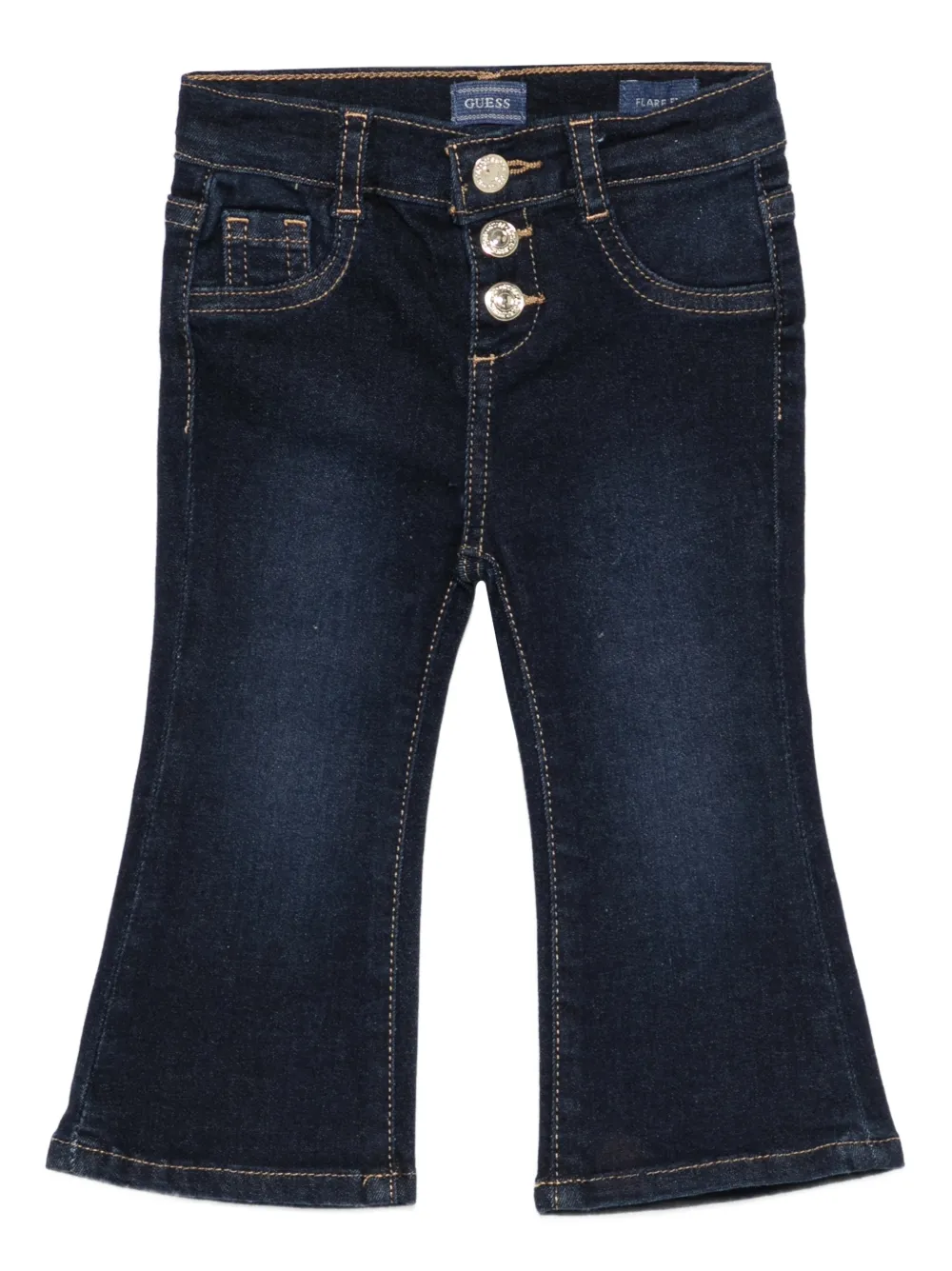 Джинсы с вышитым логотипом Guess Kids, синий
Джинсы с вышитым логотипом Guess Kids, синий