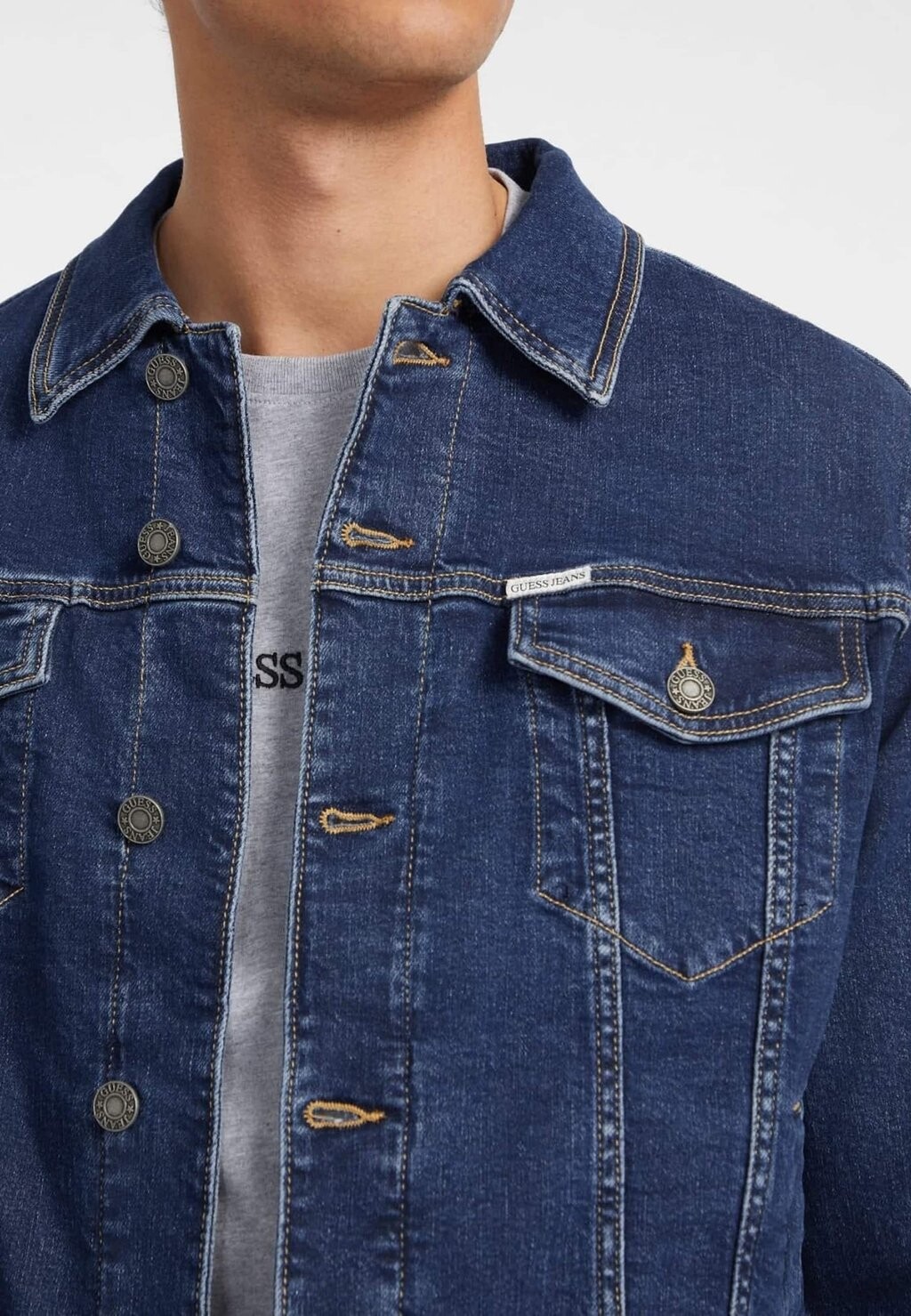 Джинсовая куртка TRUCKER Guess Jeans, синий
Джинсовая куртка TRUCKER Guess Jeans, синий