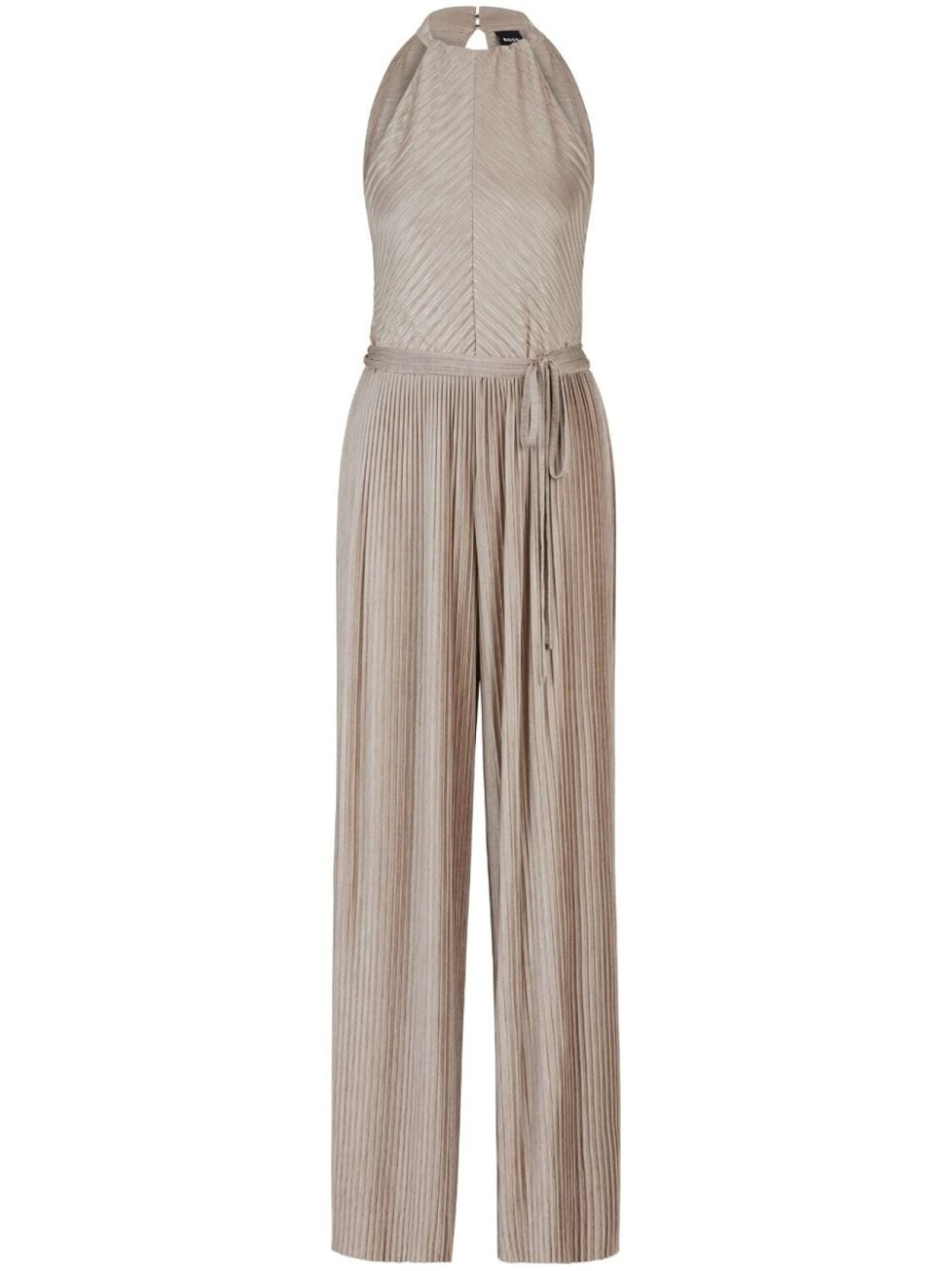 BOSS плиссированный комбинезон без рукавов, нейтральный цвет 
BOSS плиссированный комбинезон без рукавов, нейтральный цвет