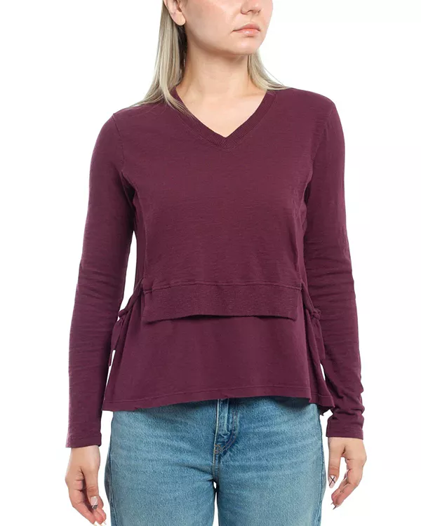 Футболка из смешанных материалов, двухслойная Wilt Clothing, фиолетовый
Футболка из смешанных материалов, двухслойная Wilt Clothing, фиолетовый