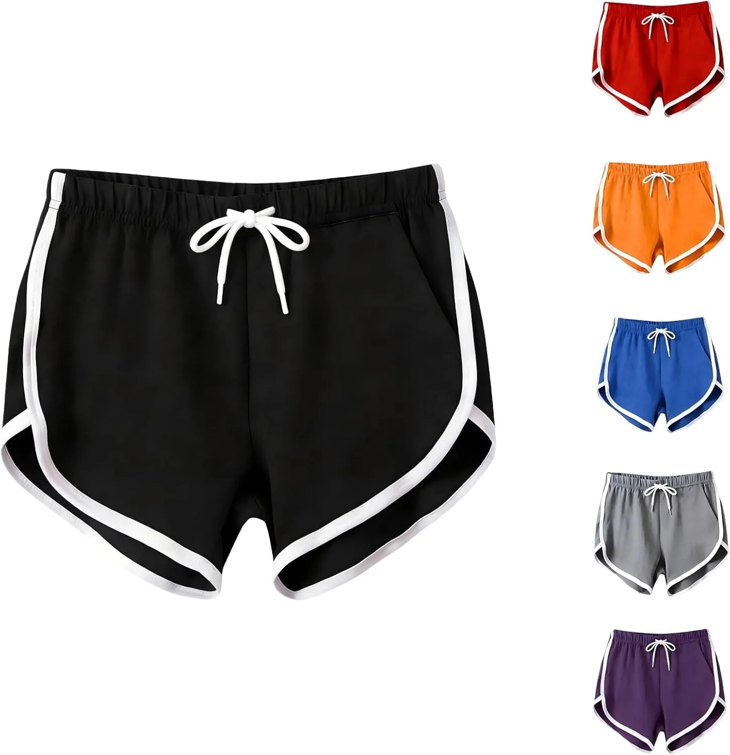 Женские шорты для йоги High Waisted с карманами и шнурком VOGFFR
Женские шорты для йоги High Waisted с карманами и шнурком VOGFFR