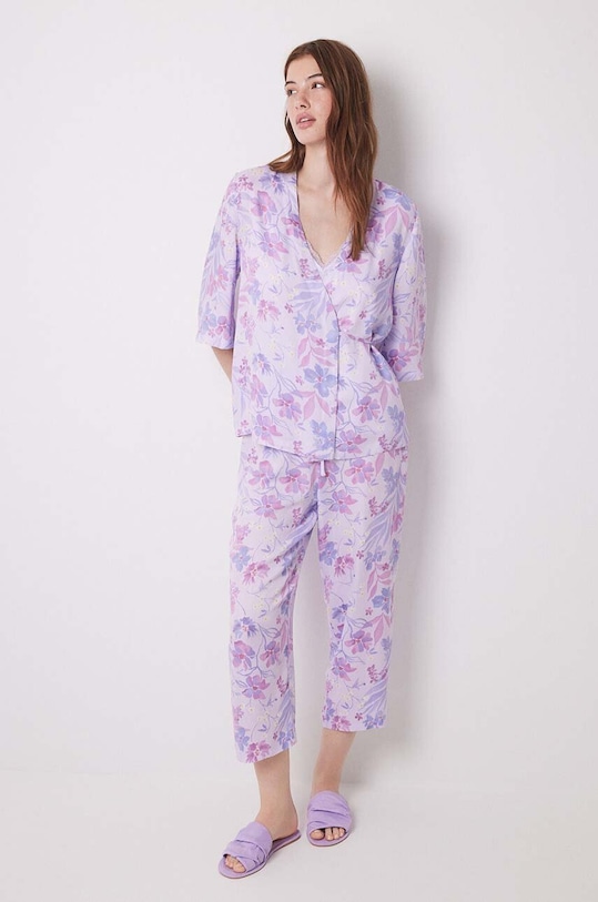 Пижамный комплект из 3 частей Trendy Butterfly Women'Secret, розовый
Пижамный комплект из 3 частей Trendy Butterfly Women'Secret, розовый