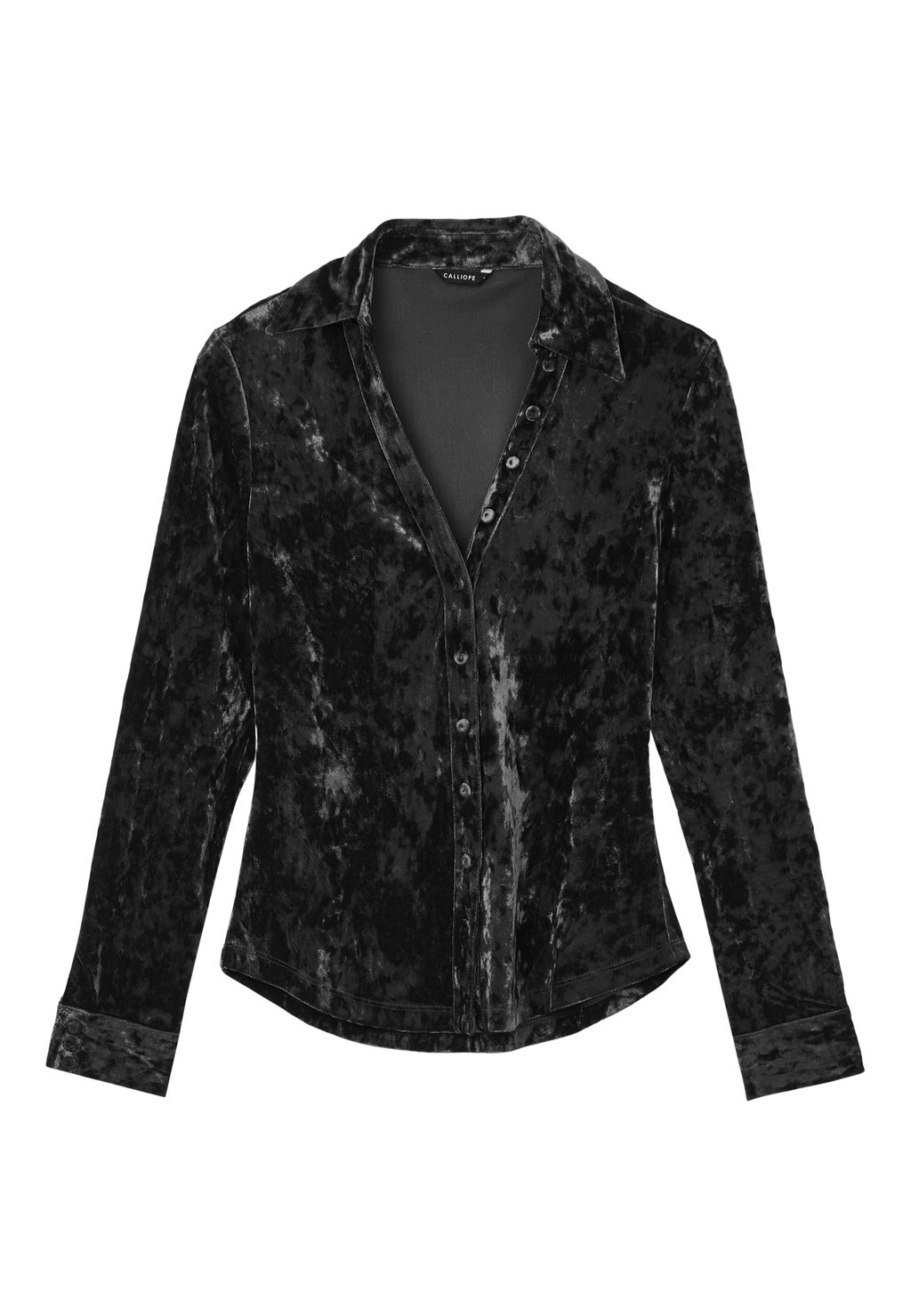 Блузка на пуговицах Calliope, черный
Блузка на пуговицах Calliope, черный
