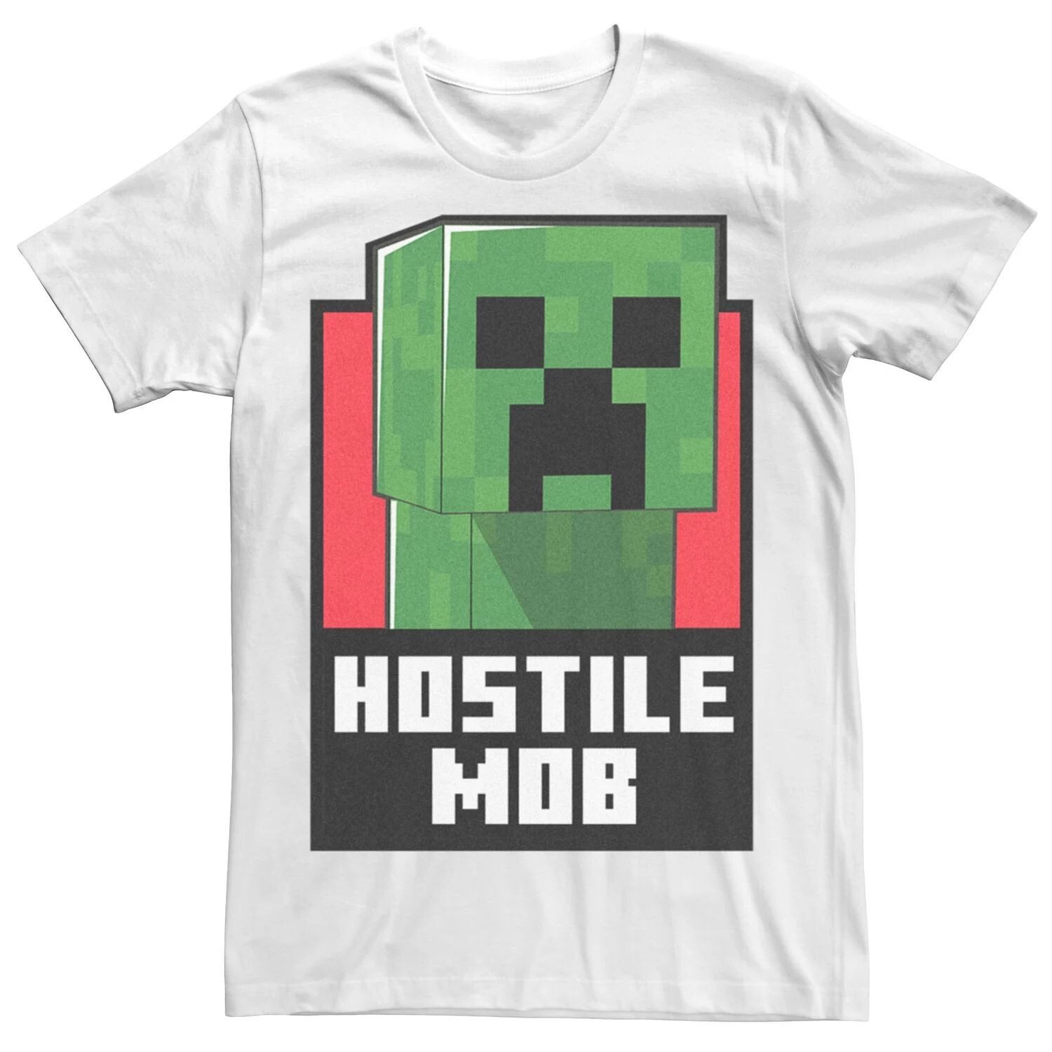 Мужская футболка Minecraft Hostile Mob Creeper Face Licensed Character
Мужская футболка Minecraft Hostile Mob Creeper Face Licensed Character