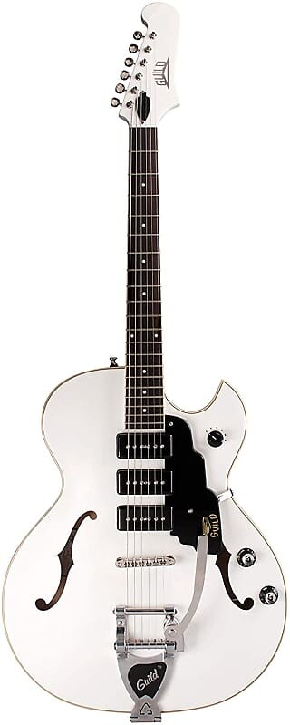 Электрогитара Guild Starfire I Jet 90 Satin White - Semi Hollow Body Electric Guitar
Электрогитара Guild Starfire I Jet 90 Satin White - Semi Hollow Body Electric Guitar