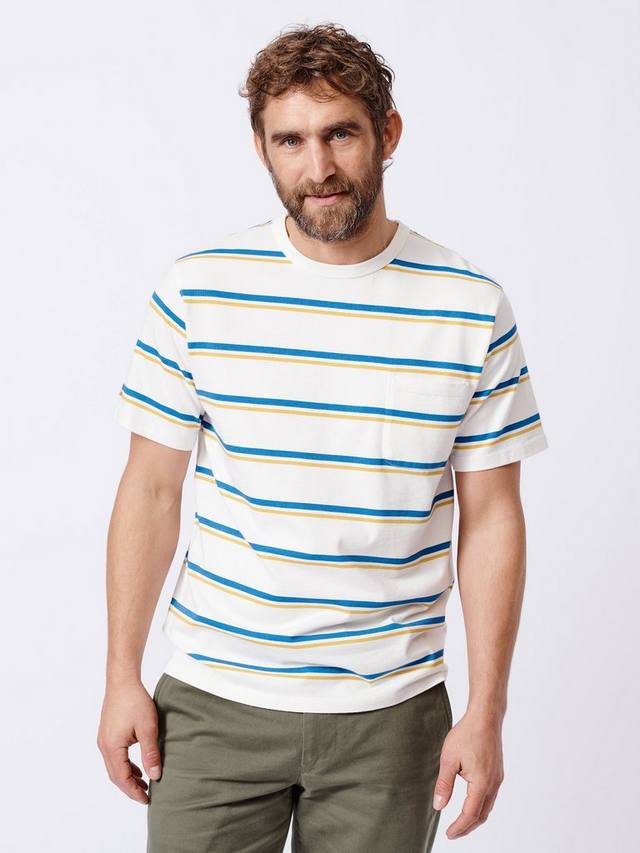 Расслабленная хлопчатобумажная футболка в полоску santon Aubin, белый/разноцветный
Расслабленная хлопчатобумажная футболка в полоску santon Aubin, белый/разноцветный
