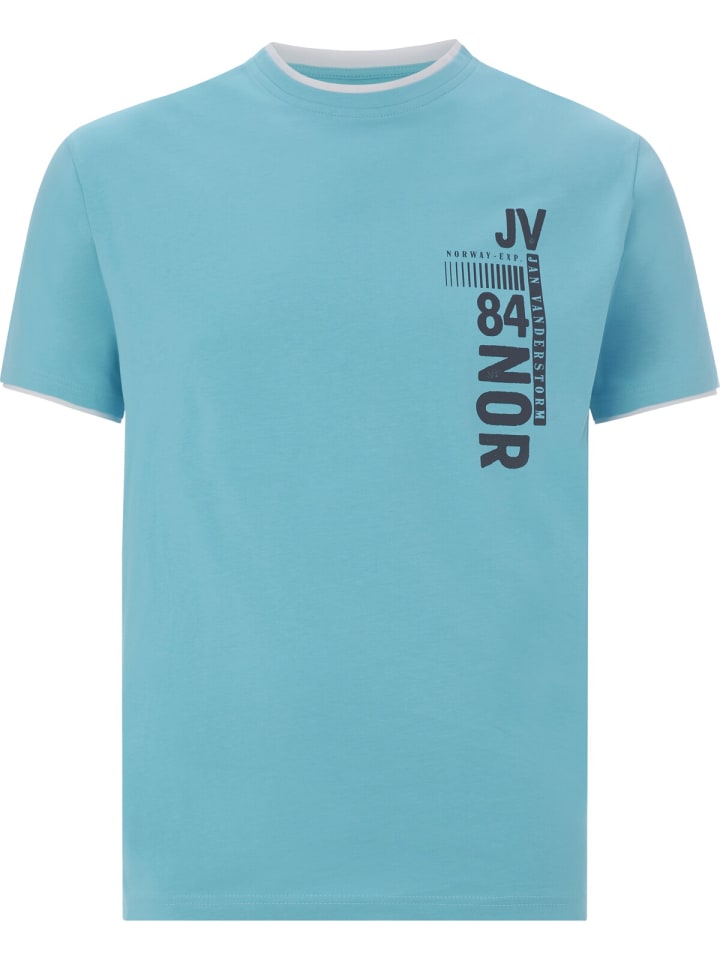 Футболка Jan Vanderstorm, бирюзовый
Футболка Jan Vanderstorm, бирюзовый