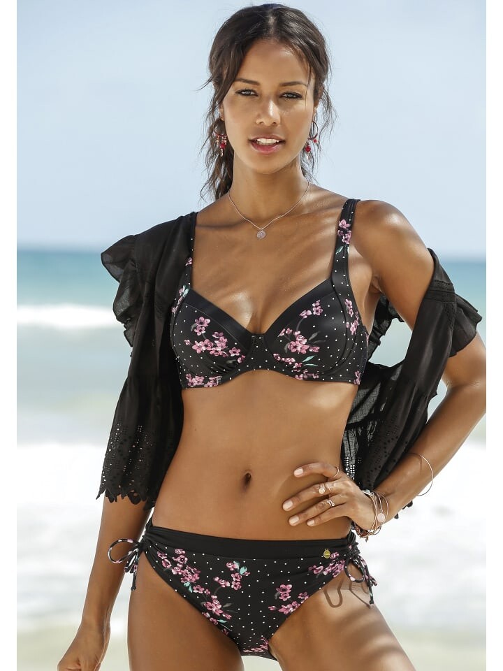 Комплект бикини LASCANA, цвет schwarz/bedruckt
Комплект бикини LASCANA, цвет schwarz/bedruckt