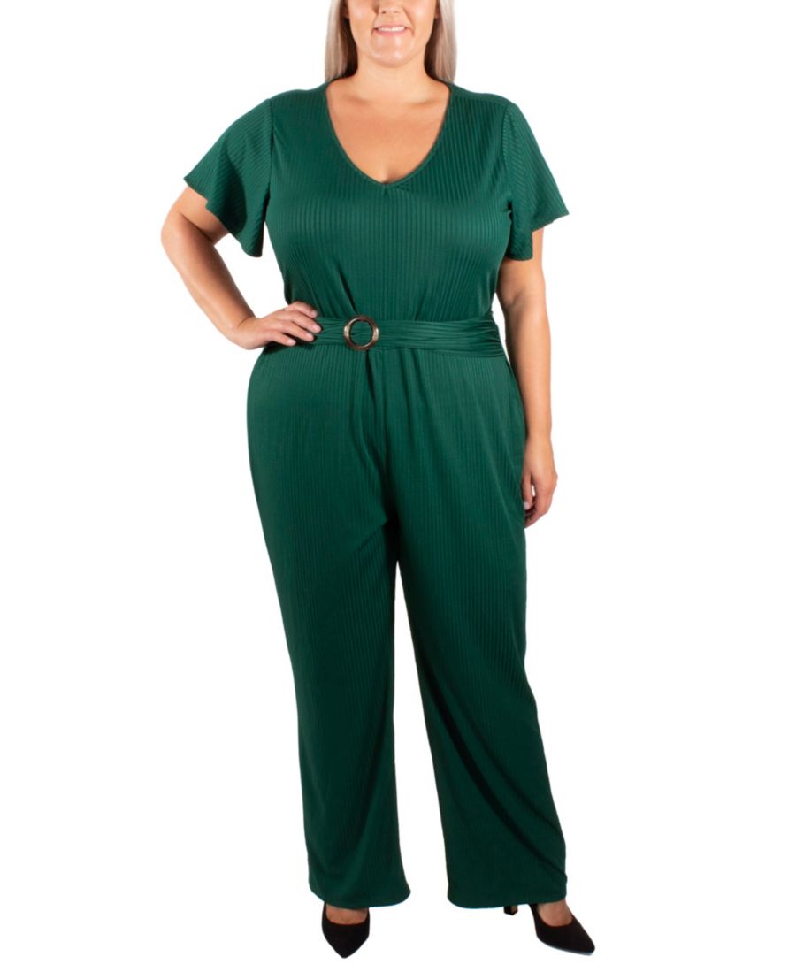 Комбинезон большого размера с коротким рукавом, из фактурной вязки NY Collection, Botanical Garden
Комбинезон большого размера с коротким рукавом, из фактурной вязки NY Collection, Botanical Garden