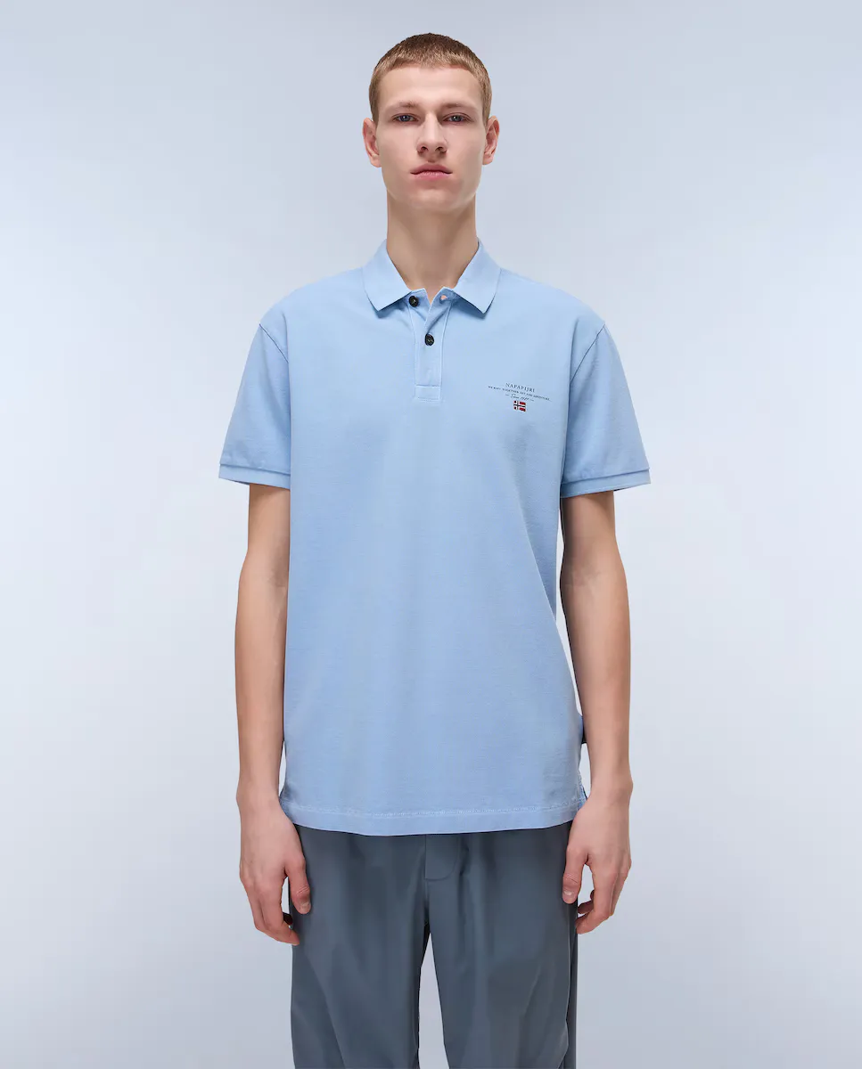 Elbas мужская рубашка-поло из пике с короткими рукавами Napapijri, светло-голубой
Elbas мужская рубашка-поло из пике с короткими рукавами Napapijri, светло-голубой