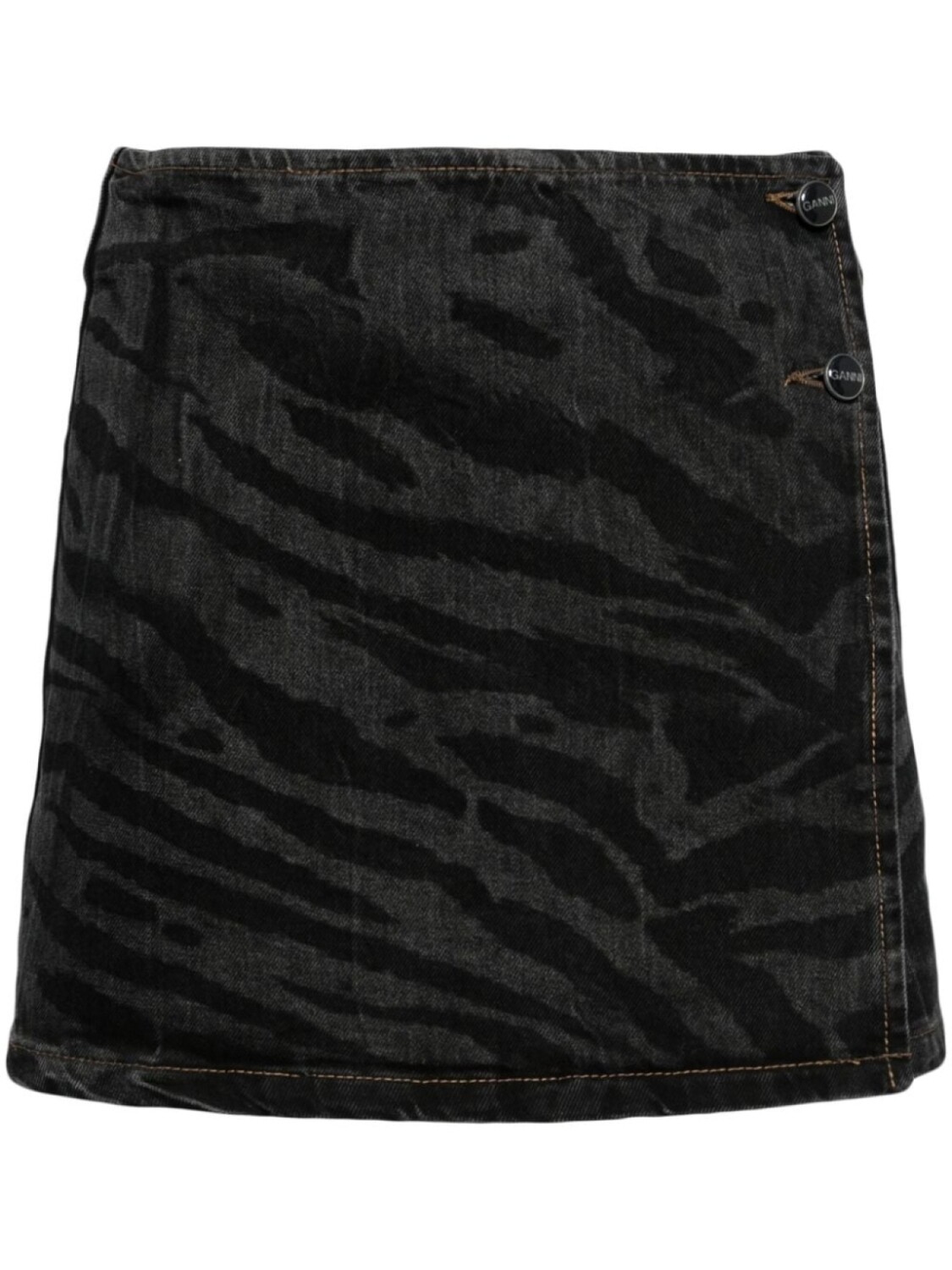 GANNI мини-юбка из джинсовой ткани lazer, черный
GANNI мини-юбка из джинсовой ткани lazer, черный