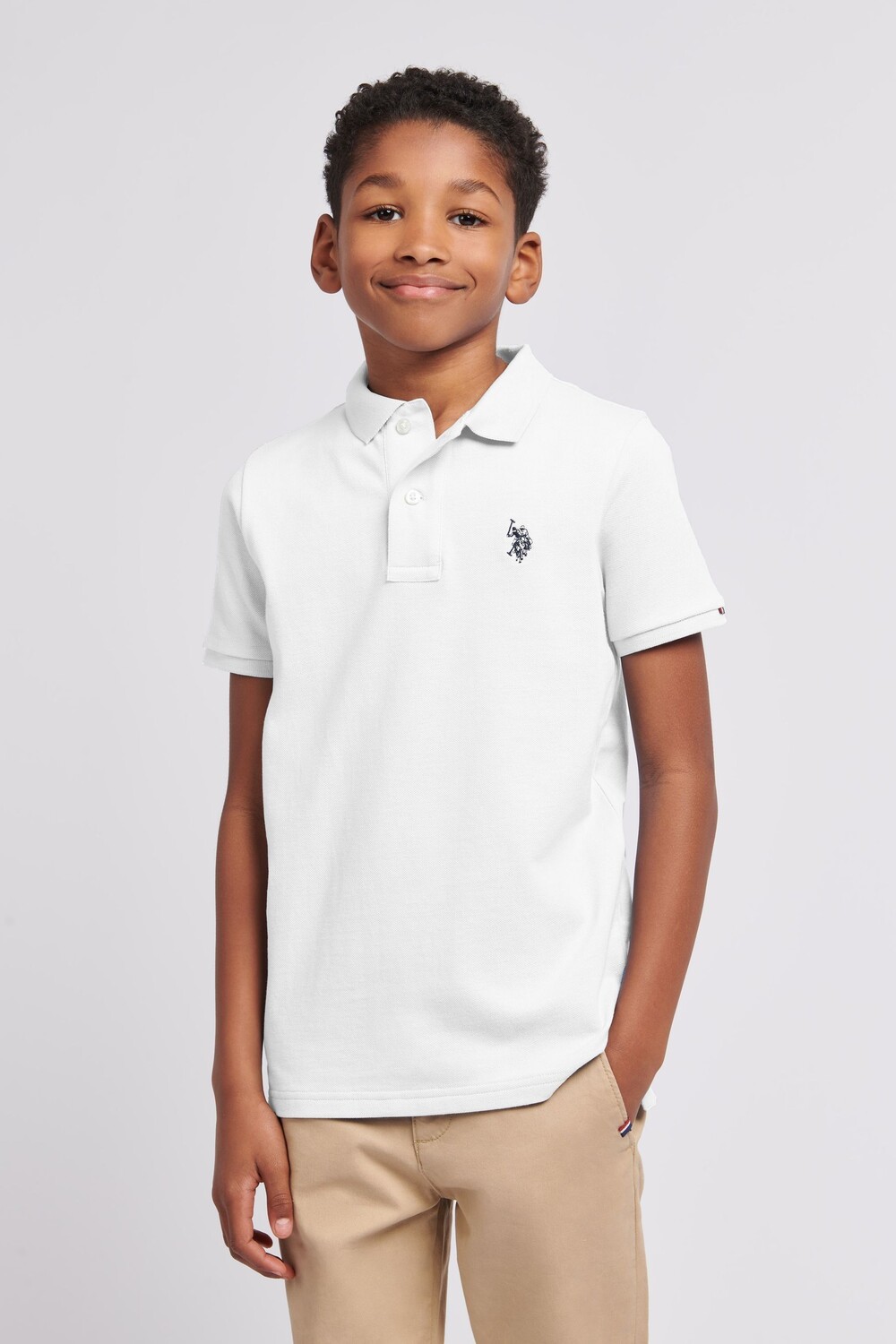 Рубашка-Поло из пике для мальчиков с рисунком всадника U.S. Polo Assn, белый
Рубашка-Поло из пике для мальчиков с рисунком всадника U.S. Polo Assn, белый