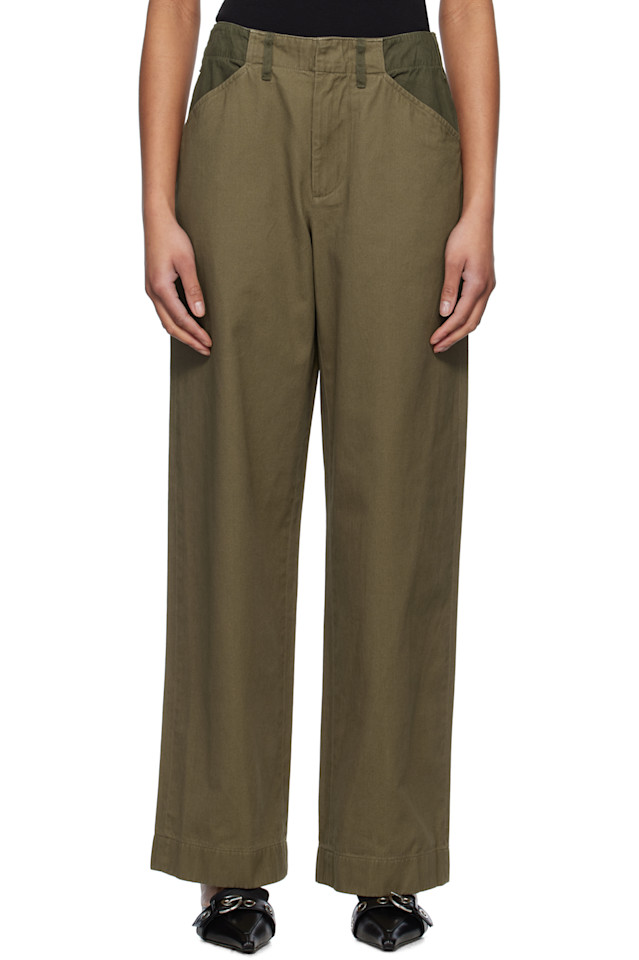 Брюки Banks полной длины Rag & Bone, цвет army
Брюки Banks полной длины Rag & Bone, цвет army