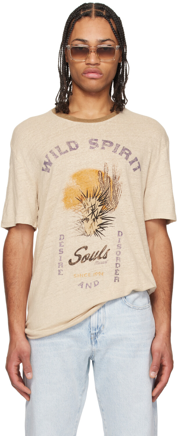 Футболка Off-White Honore Isabel Marant, Ecru/Sand
Футболка Off-White Honore Isabel Marant, Ecru/Sand