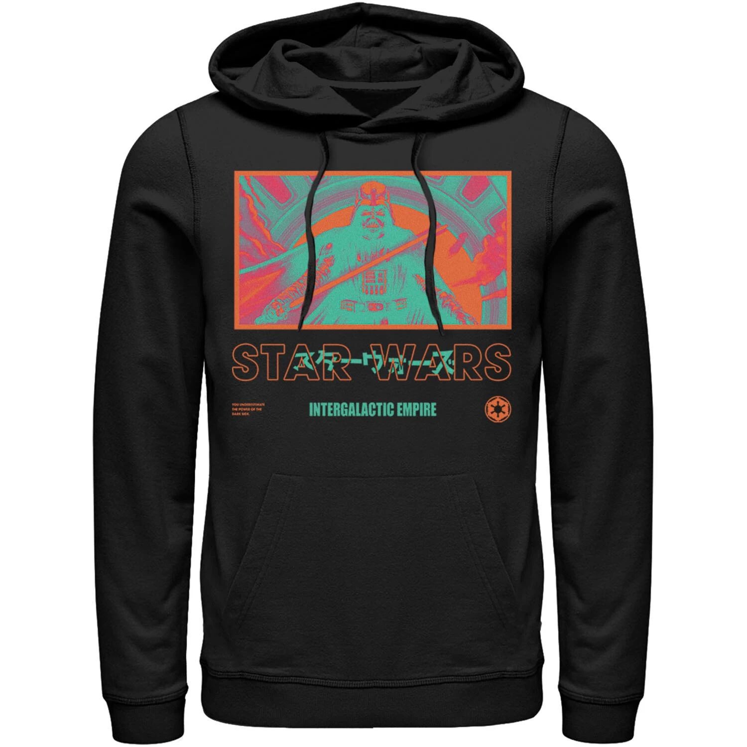 Мужская толстовка с капюшоном «Звездные войны Яркие злодеи Вейдер» Licensed Character, черный
Мужская толстовка с капюшоном «Звездные войны Яркие злодеи Вейдер» Licensed Character, черный