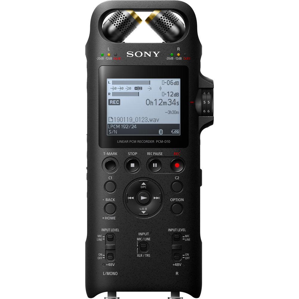Sony PCM-D10 Портативный линейный PCM-аудиомагнитофон высокого разрешения
Sony PCM-D10 Портативный линейный PCM-аудиомагнитофон высокого разрешения