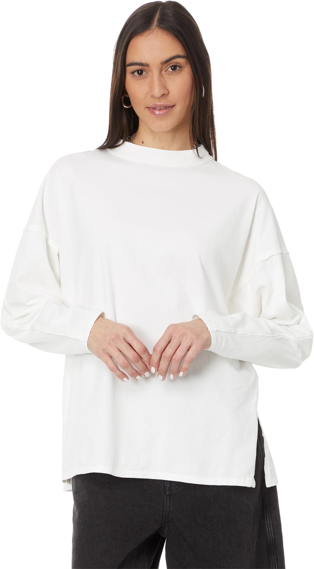 Футболка Free People Heater Tee, цвет Optic White 
Футболка Free People Heater Tee, цвет Optic White