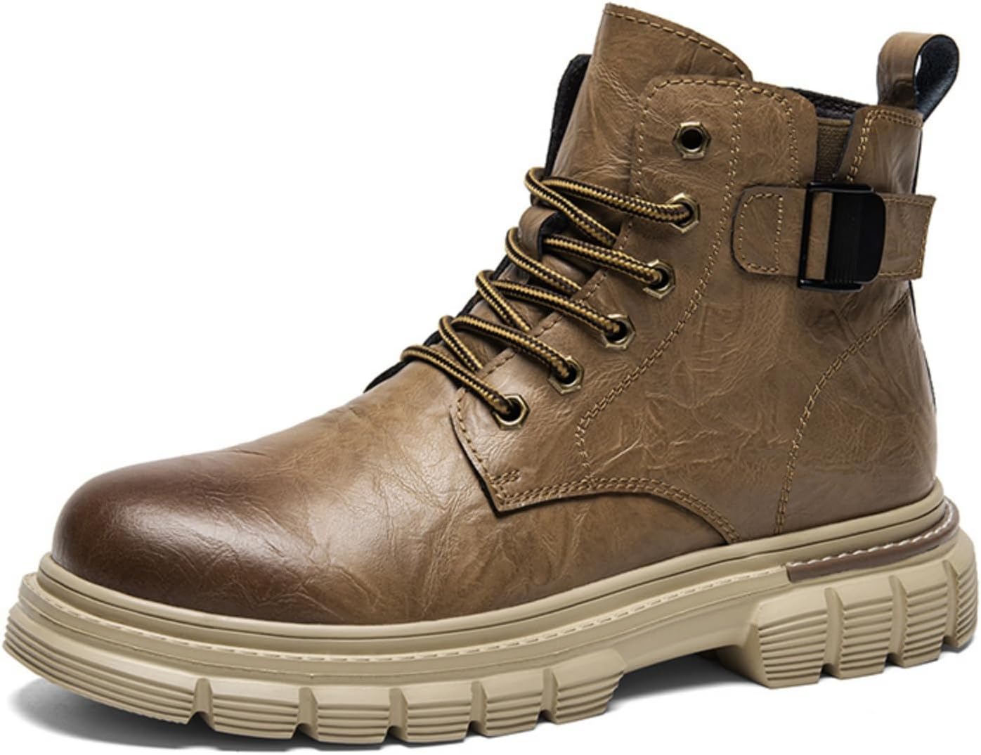 Мужские желтые камуфляжные ботинки с акцентом, стильные ботинки на шнуровке до щиколотки с прочной подошвой Aokisx
Мужские желтые камуфляжные ботинки с акцентом, стильные ботинки на шнуровке до щиколотки с прочной подошвой Aokisx