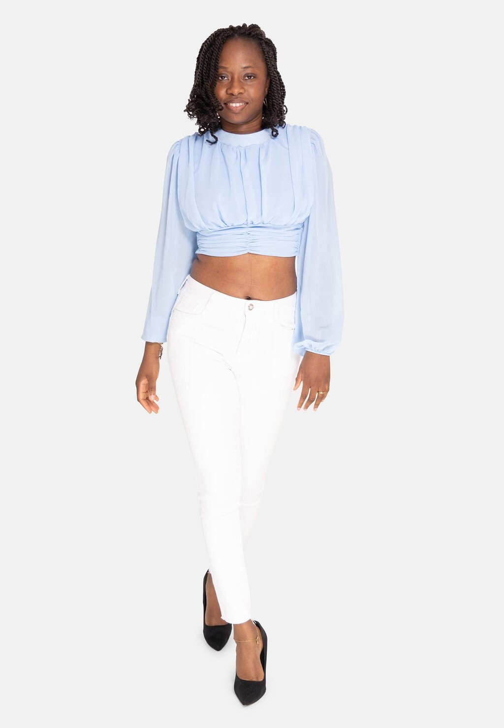 Блуза Elara, светло-голубой
Блуза Elara, светло-голубой