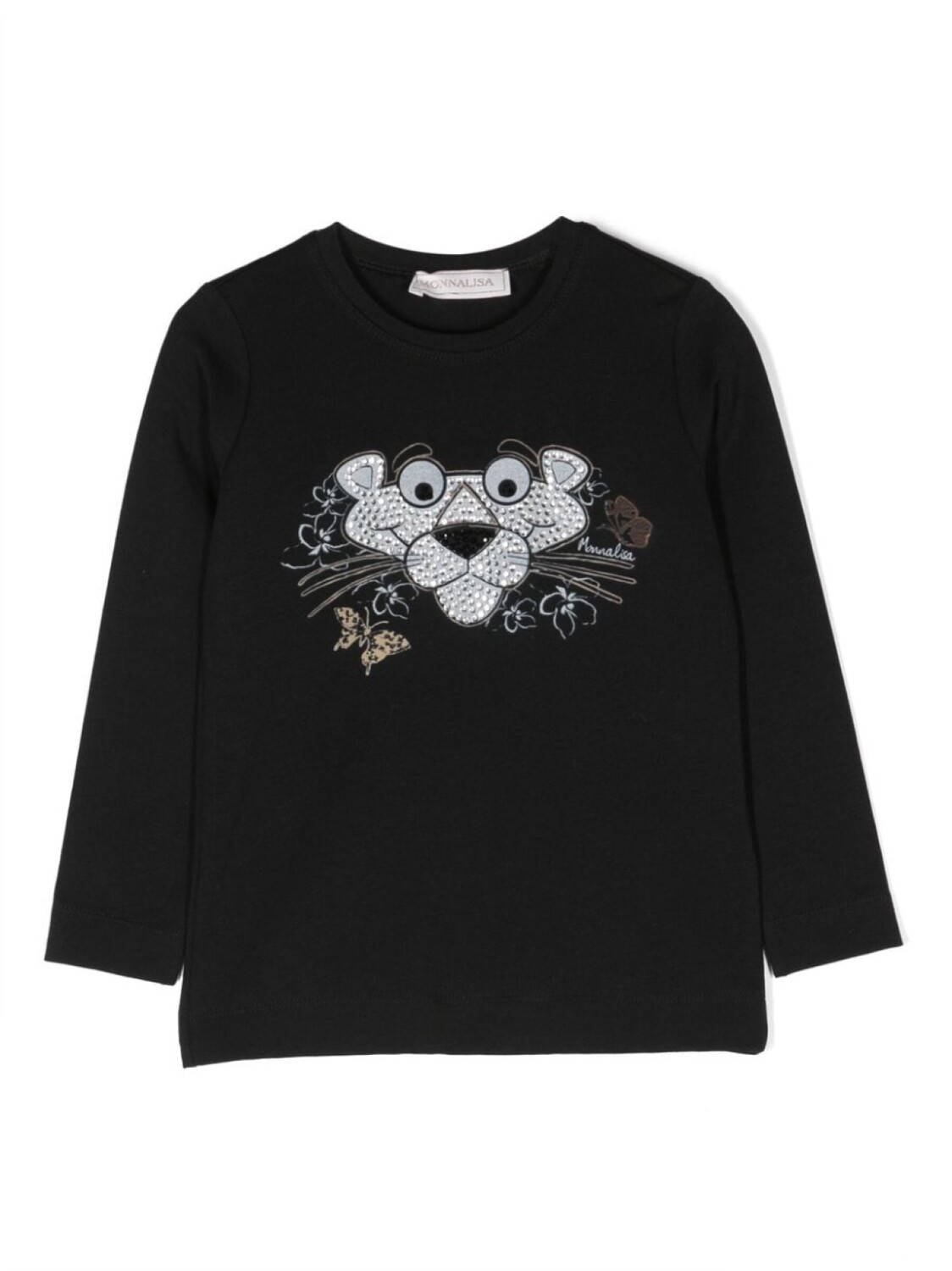 Monnalisa футболка Pink-Panther с длинными рукавами, черный
Monnalisa футболка Pink-Panther с длинными рукавами, черный