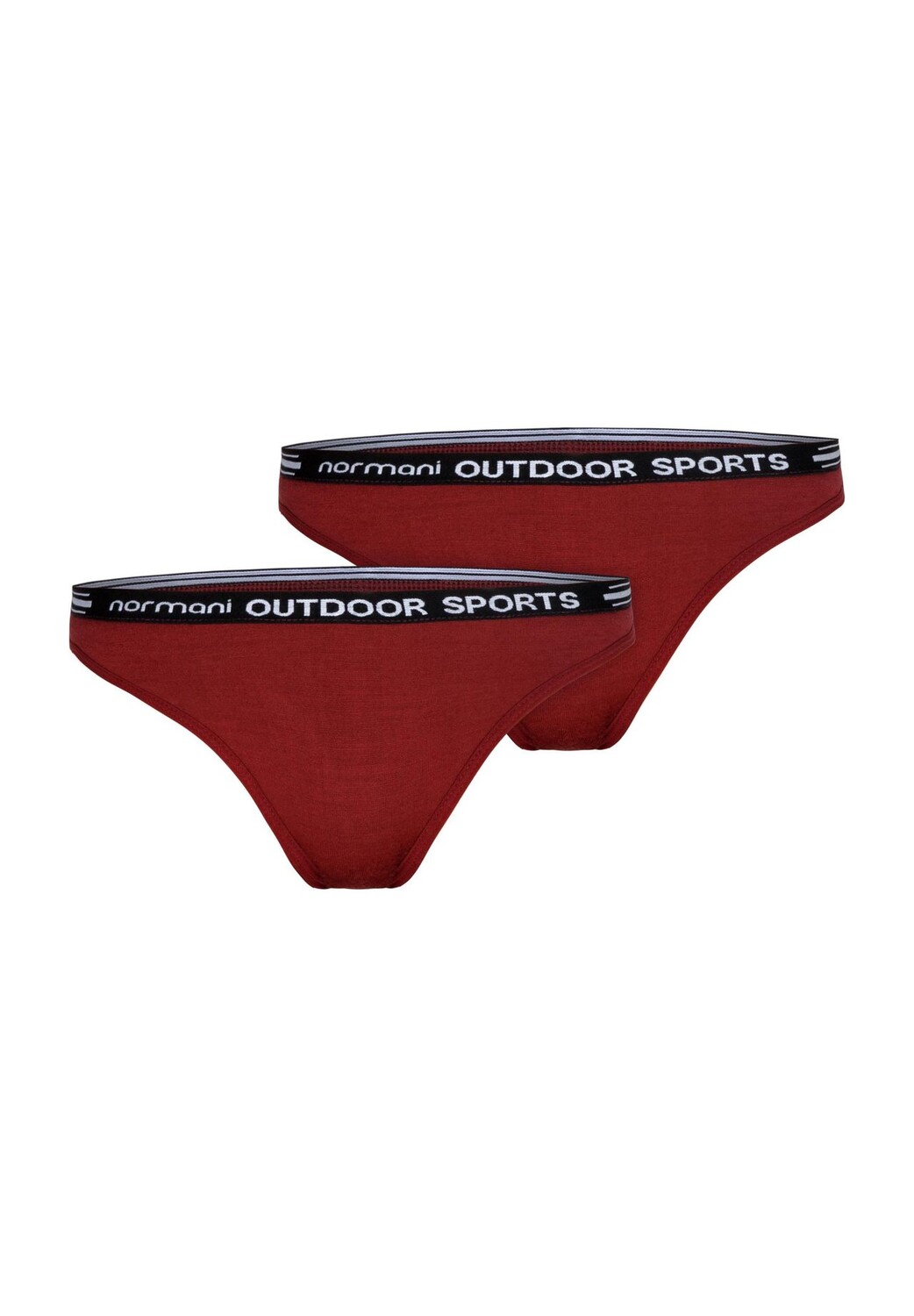 В упаковке 2 женских стринги из мериноса «Дуббо» normani, красный
В упаковке 2 женских стринги из мериноса «Дуббо» normani, красный